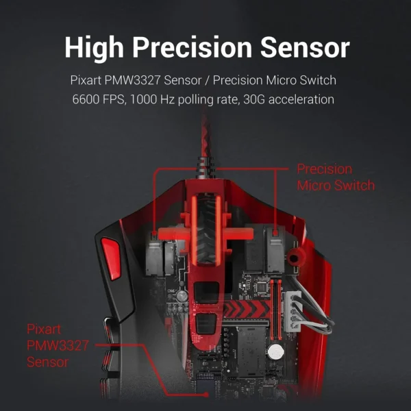 Mouse Redragon M901 Perdition
